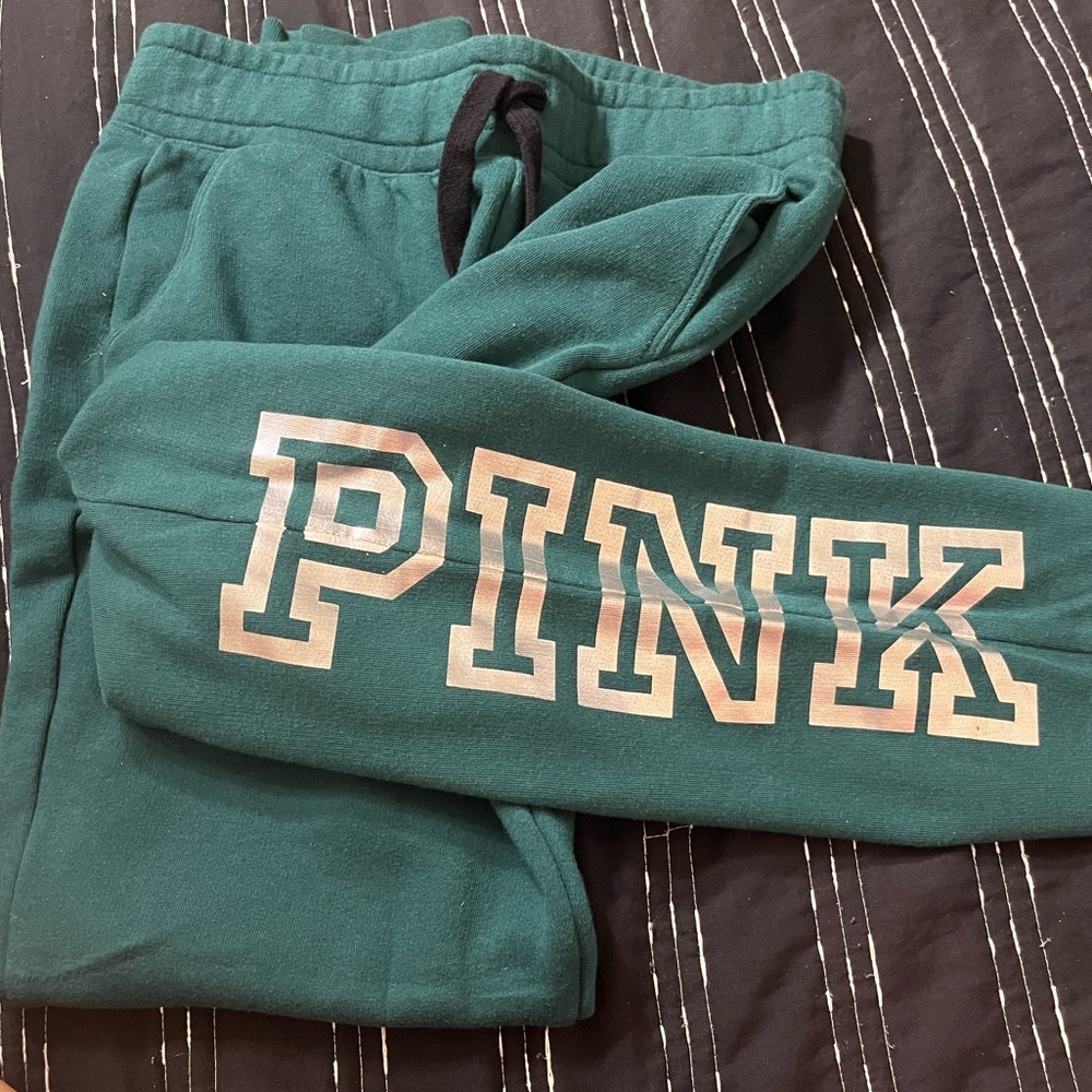 Pink Victoria’s Secret sweatpants